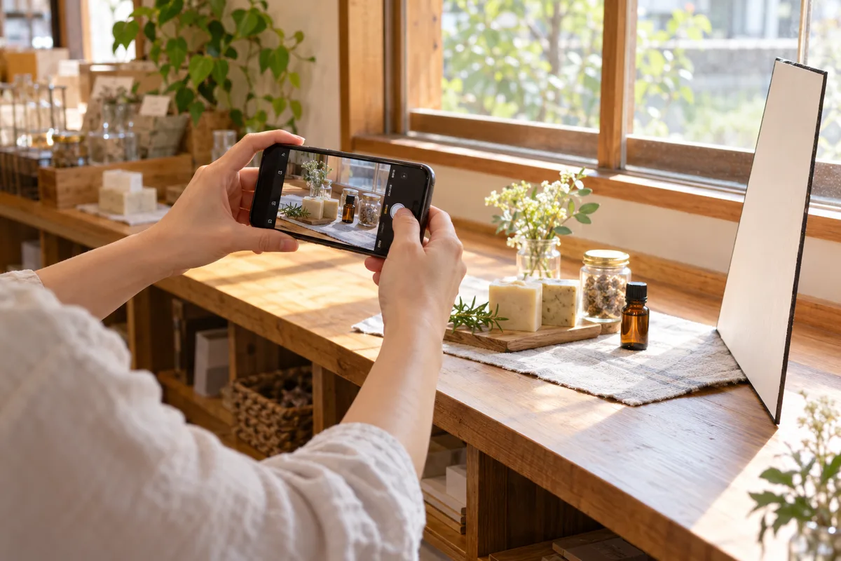 ホームページ用の写真撮影